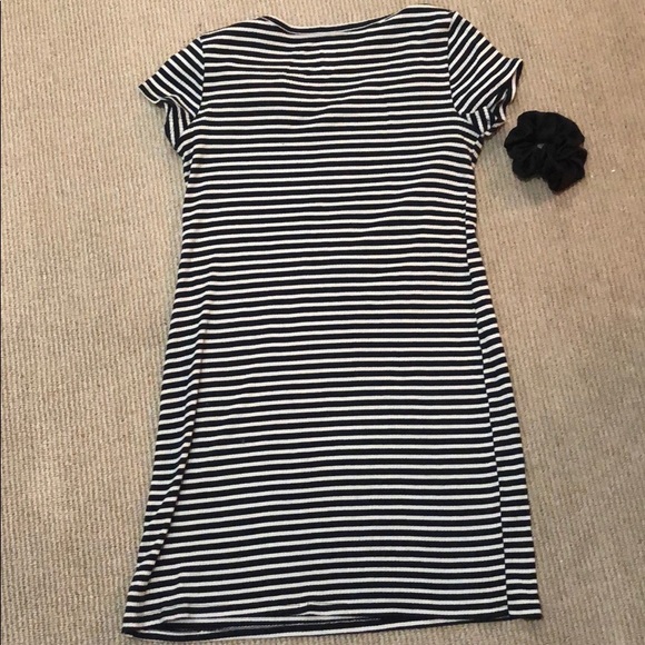 Mossimo tee shirt dress striped soft and comfy - Picture 3 of 3